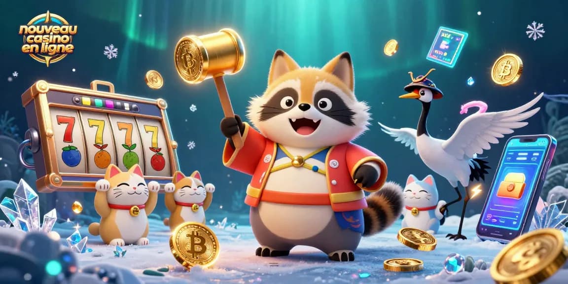 Venez jouer dans un nouveau casino en ligne et remportez des jackpots avec des personnages chanceux!