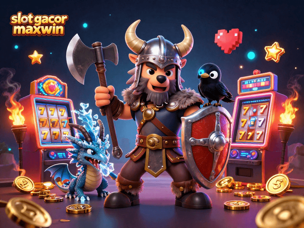 Menghasilkan kemenangan dengan bermain slot gacor maxwin pada mesin slot yang menampilkan simbol keberuntungan.