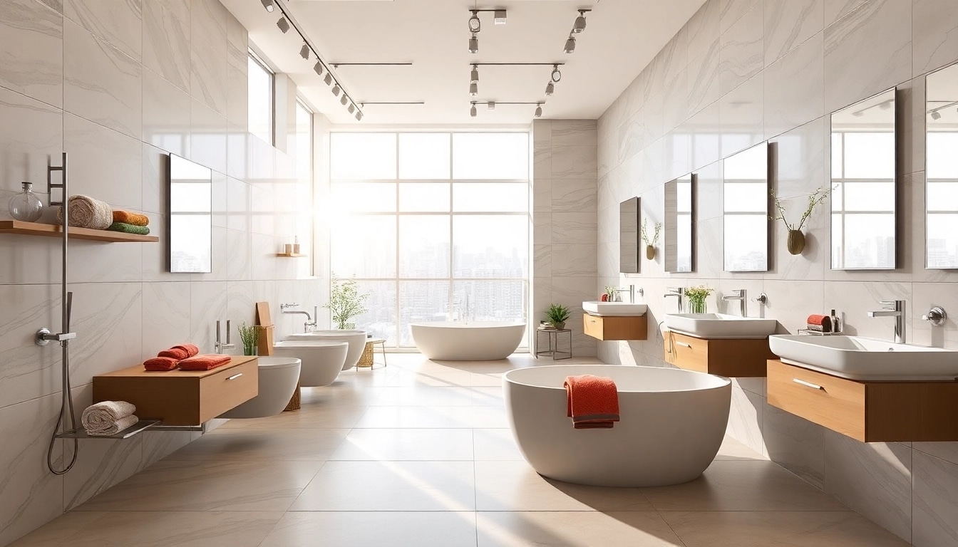 sonni sanitär GmbH bietet moderne Badezimmerlösungen in ansprechendem Ambiente.