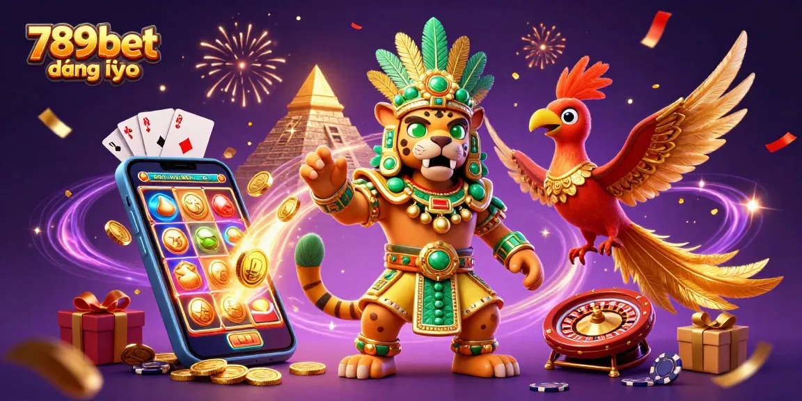 Experience thrilling wins with 789bet đăng nhập in this vibrant casino scene featuring dynamic games.