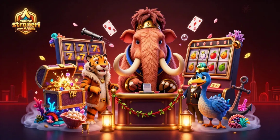 Gioca nei casino online stranieri non AAMS con il nostro bouncer mammut e ospiti VIP in un'atmosfera vibrante.