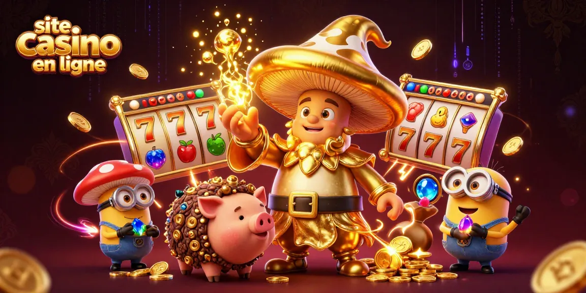 Jouez sur un site casino en ligne pour découvrir des machines à sous en or et des gains fabuleux.