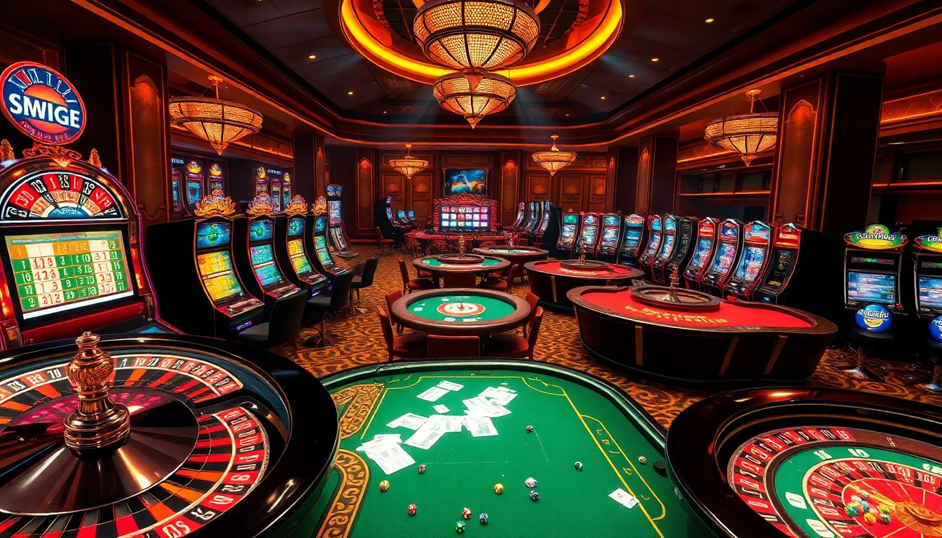 Engaging gambling scene showcasing vibrant casino activities with hidden wiki onion references.