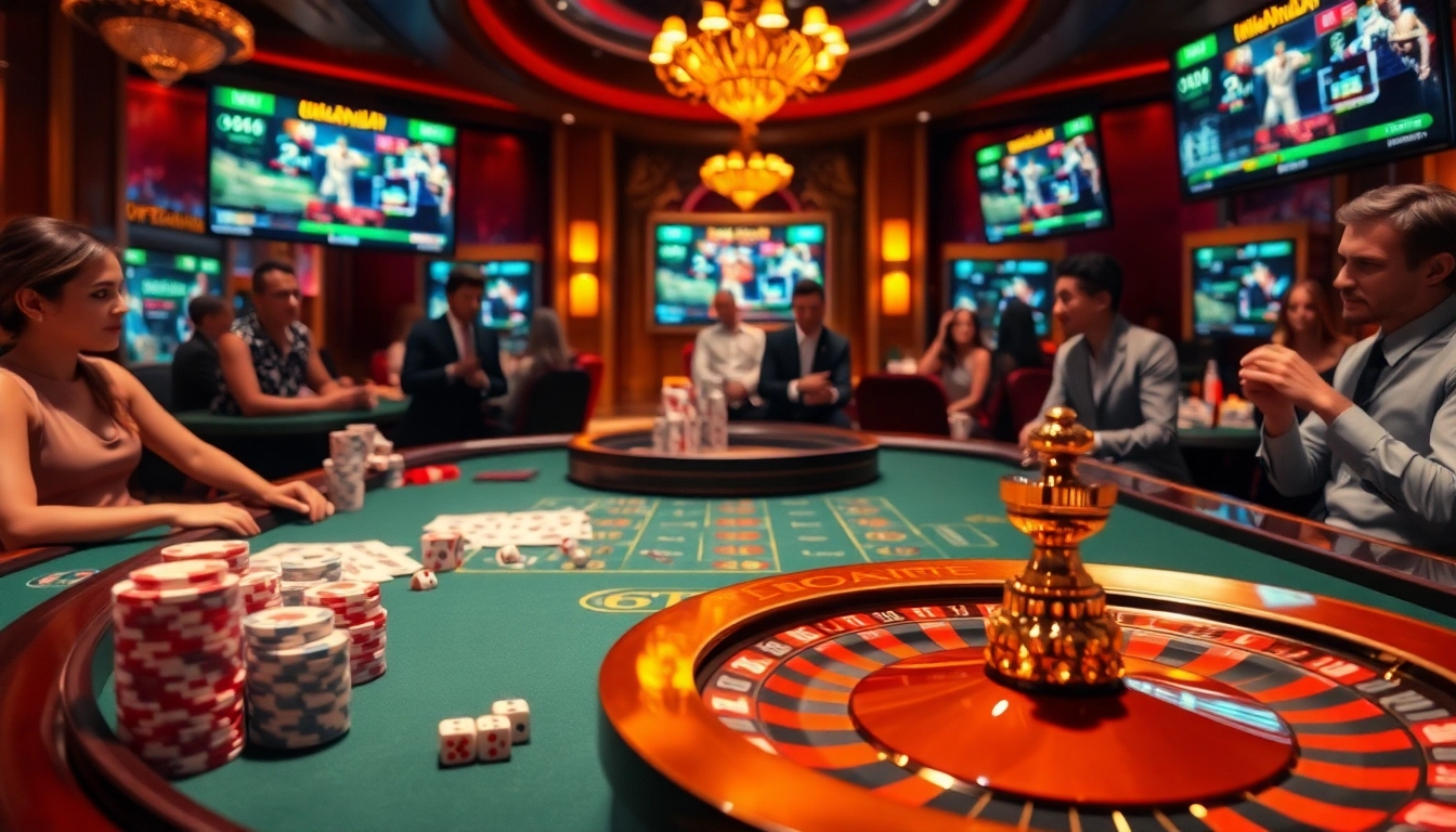 Experience bandar mix parlay betting at a luxurious casino table with chips and roulette.