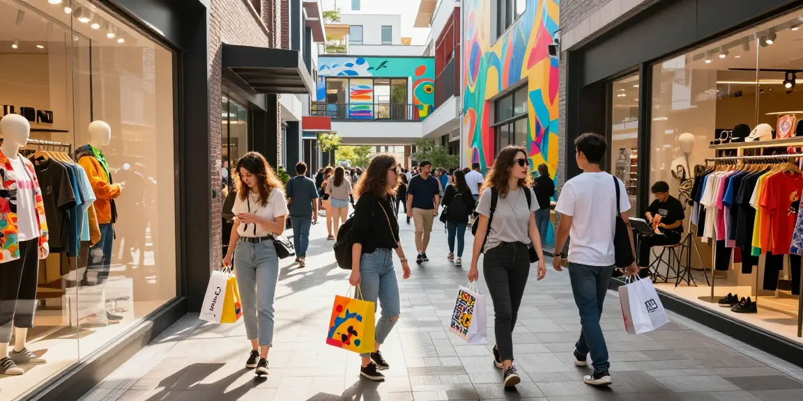 Shoppers exploring unique finds at urban boutiques on forumup.org.