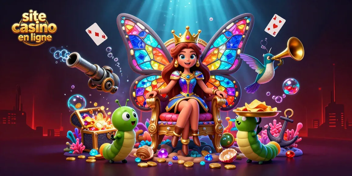 Casino en ligne : profitez des jeux d'argent sur un site casino en ligne dynamique et coloré.