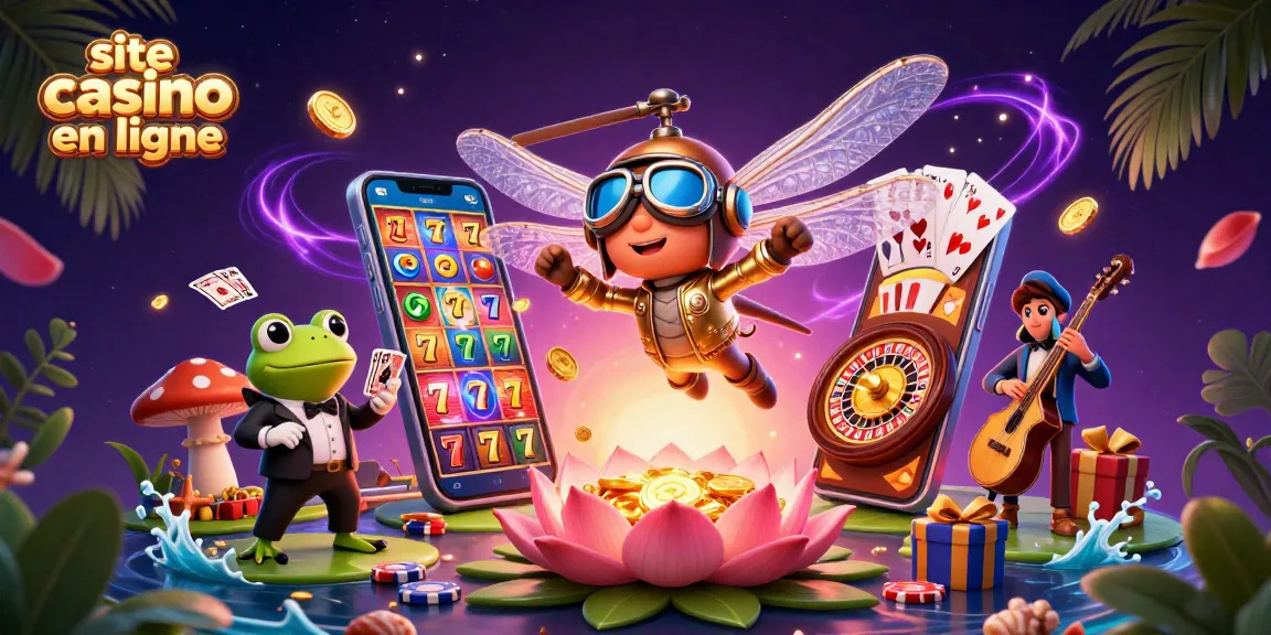 Le site casino en ligne offre une expérience immersive avec des jeux de cartes et des jackpots colorés.