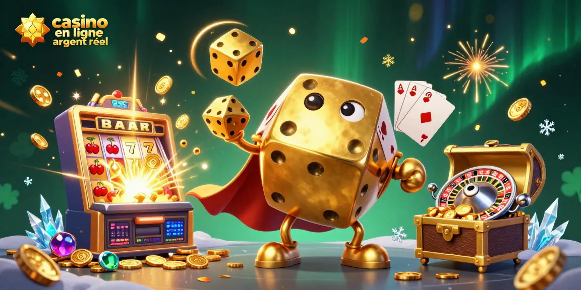Jouez aux jeux de casino en ligne argent réel avec nos héros des dés dorés.
