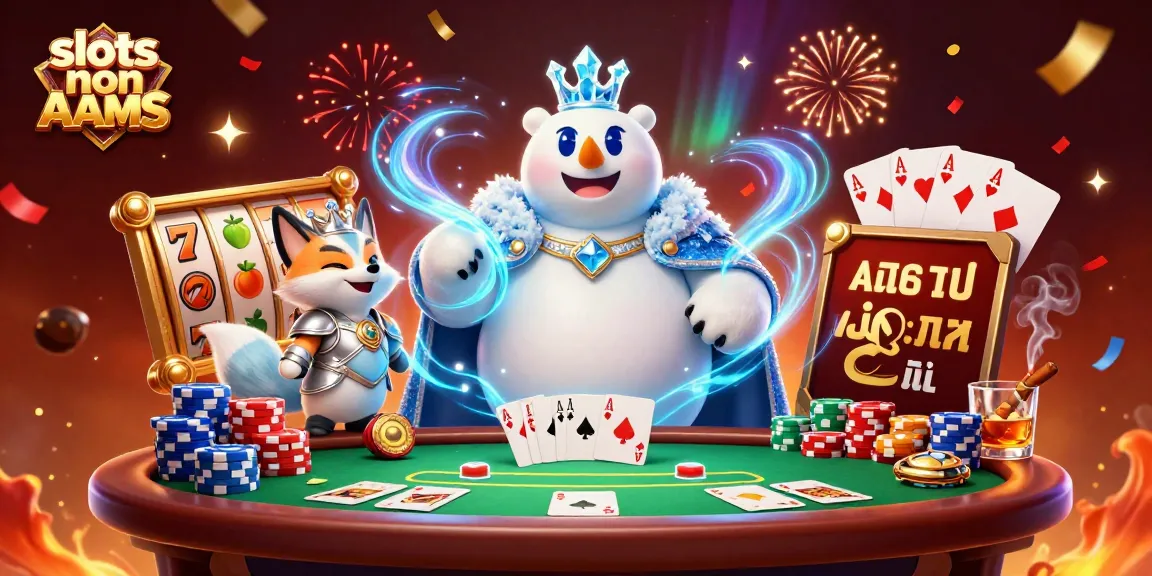 I migliori slot non AAMS con re della neve e volpe armata, circondati da elementi di gioco avvincenti.