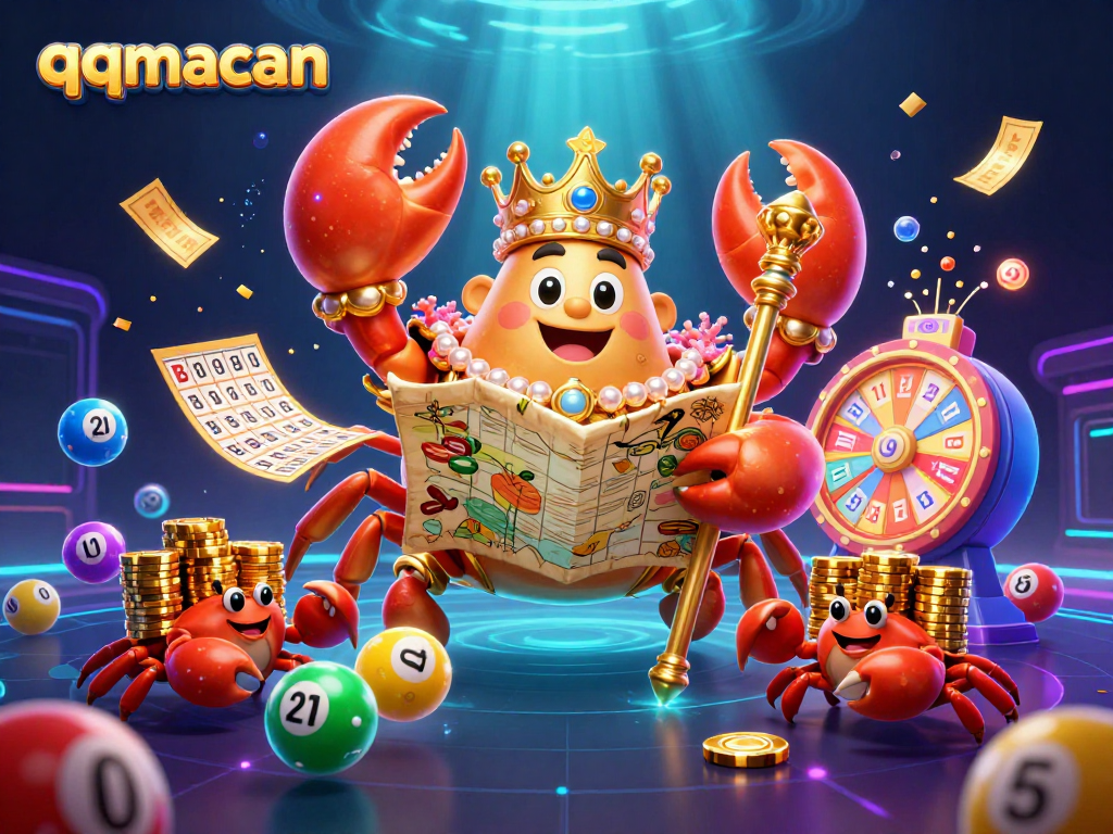 Engage with the vibrant world of qqmacan as the giant crab emperor leads a thrilling adventure with lottery elements.