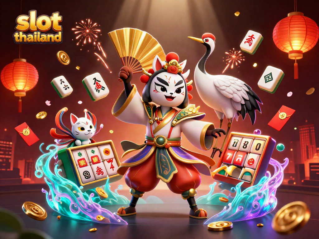 Engage in thrilling slot thailand adventures with kabuki warriors and shimmering game elements.