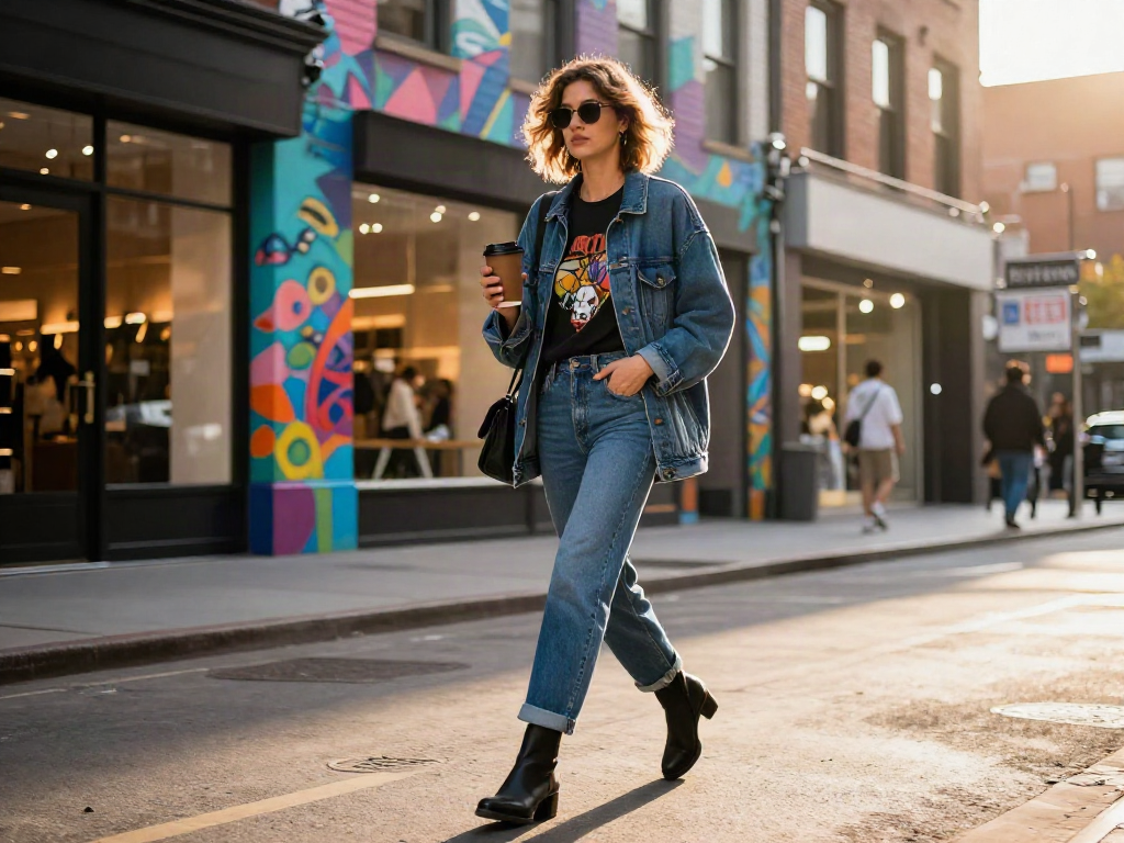 Fashionisk .com street fashion moment featuring urban style and city vibes.