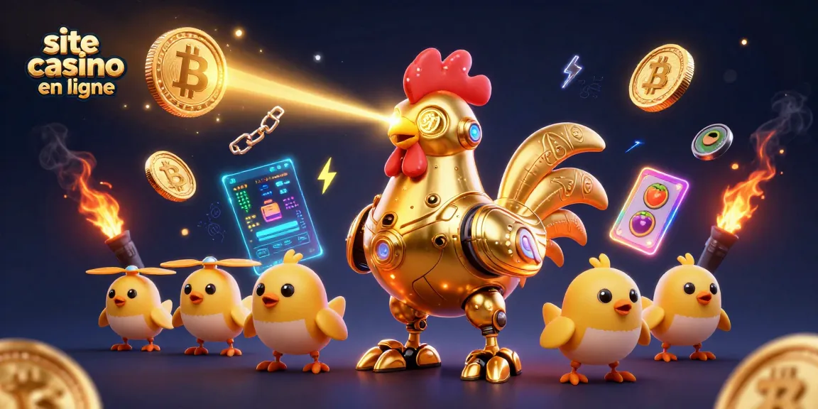 Profitez de l'expérience d'un site casino en ligne avec un robot créatif et des éléments de jeu.