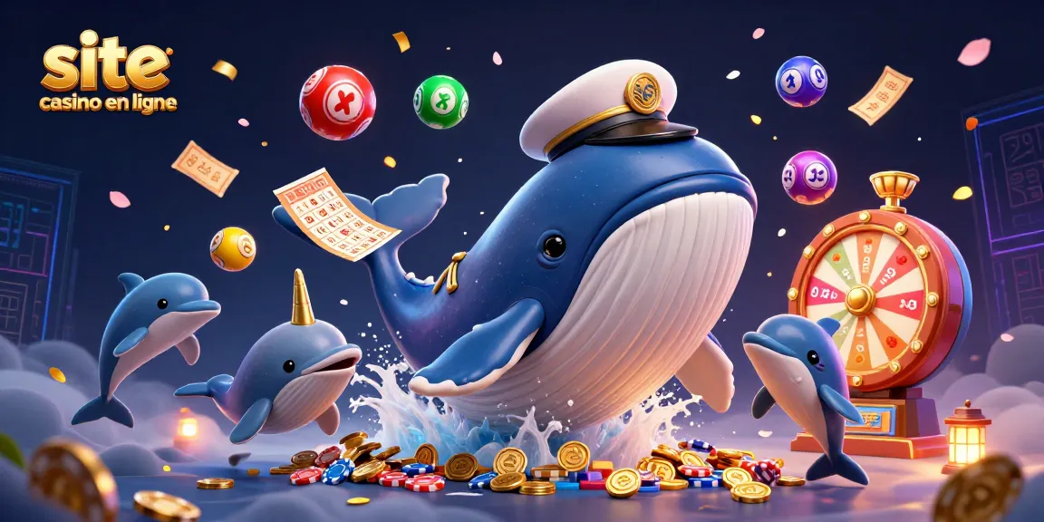 Animations captivantes sur un site casino en ligne, avec une ambiance festive et ludique.