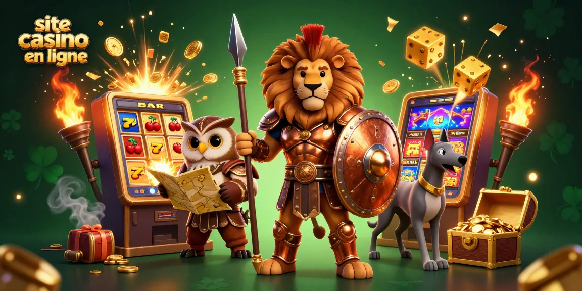 Gagnez avec notre site casino en ligne, découvrez un lion spartiates et des jeux au jackpot.