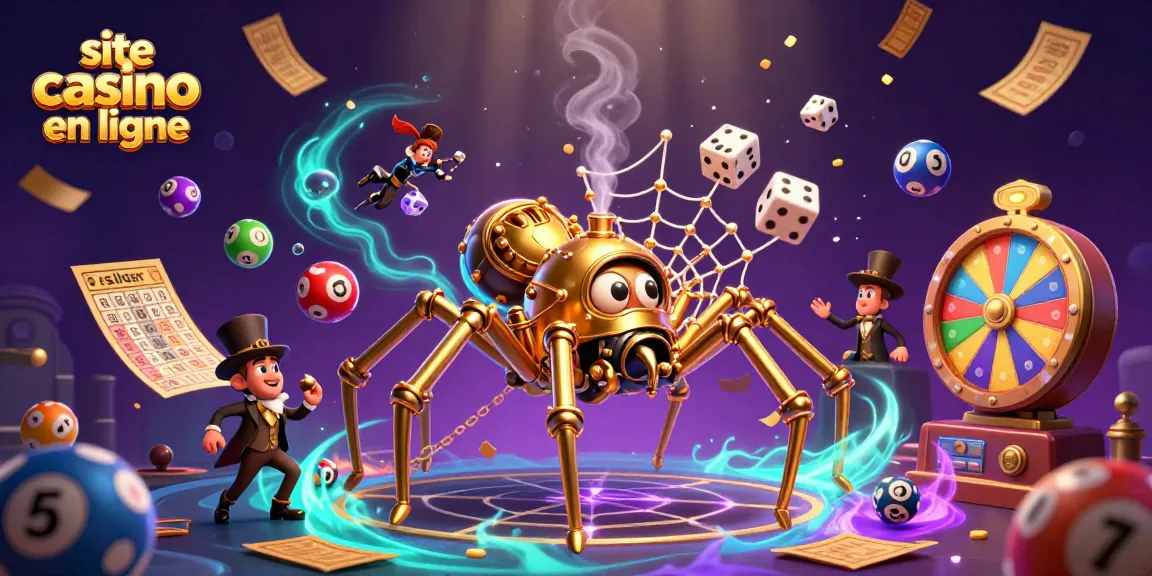 Découvrez le site casino en ligne avec une toile dorée et des jeux d'argent captivants.