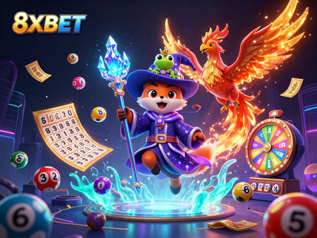Experience the thrill of gaming at 8XBET with dazzling creatures and exciting lottery elements.