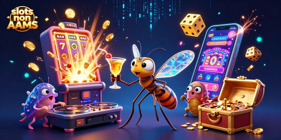 Gioca a slot non AAMS e vinci con jackpot esplosivi in un'illustrazione vivace della casino experience.