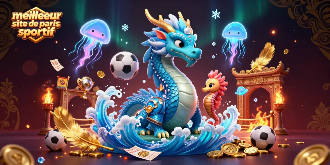 Découvrez le meilleur site de paris sportif avec un dragon et des éléments de pari dynamique.