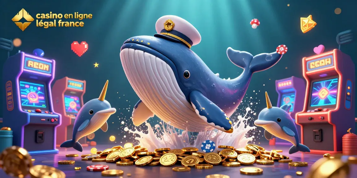 Plongez dans l'univers des jeux avec casino en ligne légal en France, où une baleine géante et ses amis dévoilent la magie des paris.