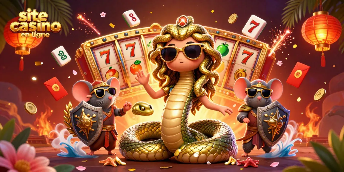 Illuminez votre expérience sur site casino en ligne avec une scène de Méduse et un guerrier amusant.