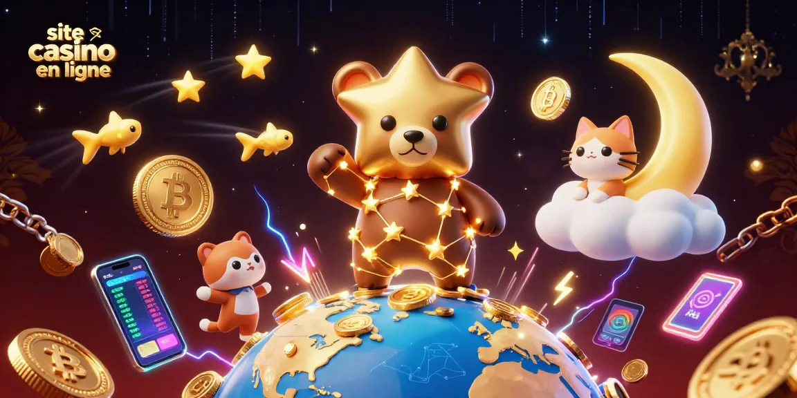 Utilisez le site casino en ligne pour découvrir un monde de jeux avec un ours constellation en 3D.