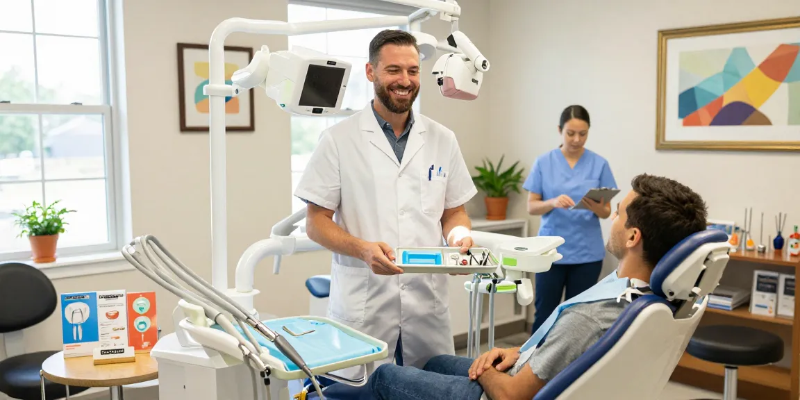 Best dentist in Mooresville welcoming patients in a modern dental office.