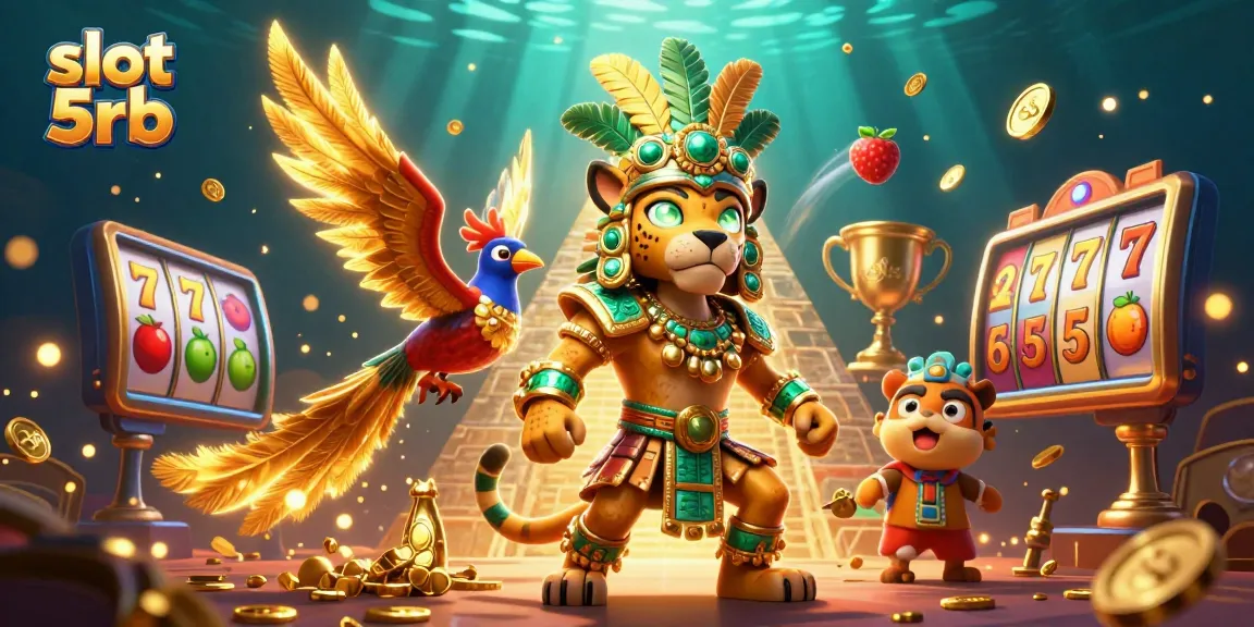 Experience thrilling slot 5rb action with a dynamic scene featuring jackpot reels and vibrant casino elements.