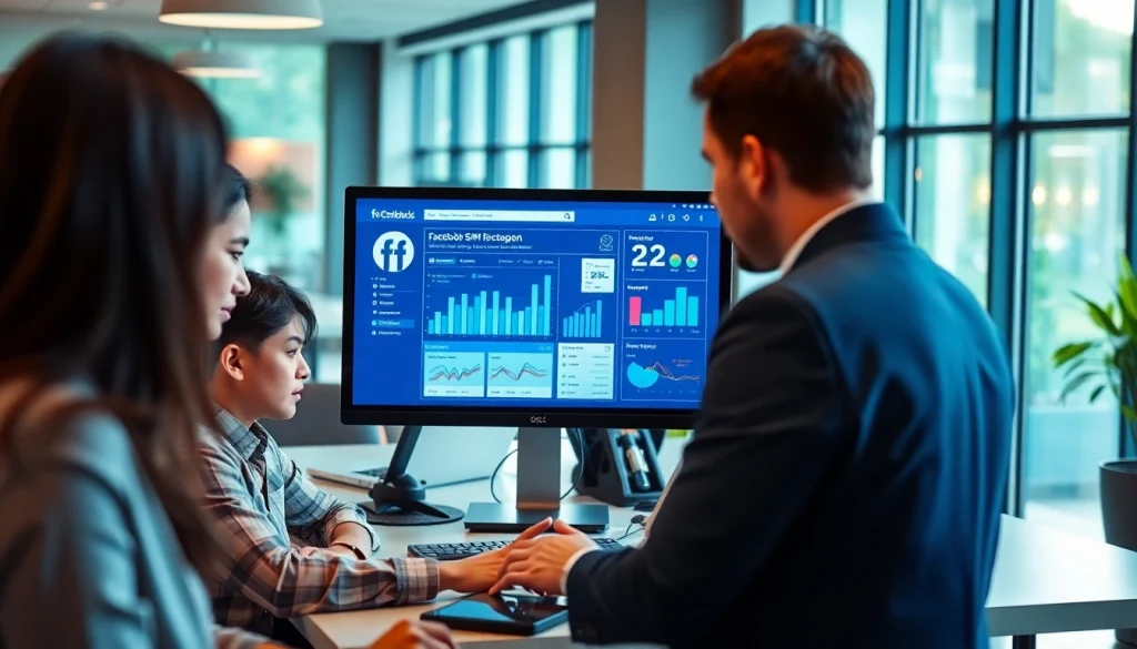 Optimize your social media strategy with a facebook smm panel showcasing effective marketing results.