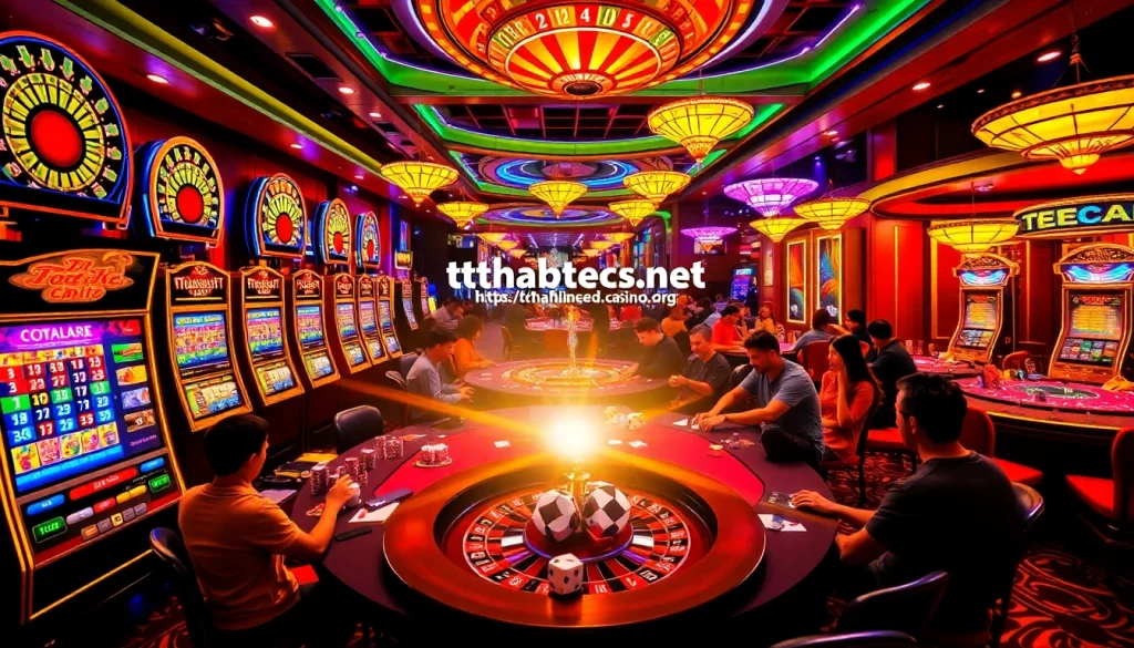 Experience thrilling games at https://thabetc.net/ with exciting casino tables and players.