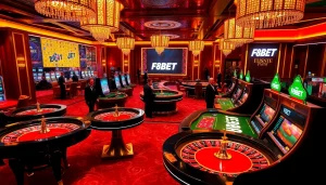 Experience the thrill of f8bet with professional dealers and exciting casino games in a luxurious setting.