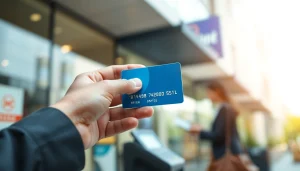 카드깡과 현금 거래를 나타내는 금융 거래 현장