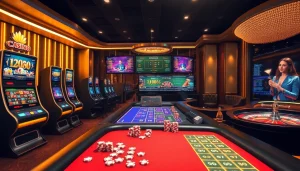 Experience the luxury of ga 6789 with vibrant casino tables and thrilling betting action.