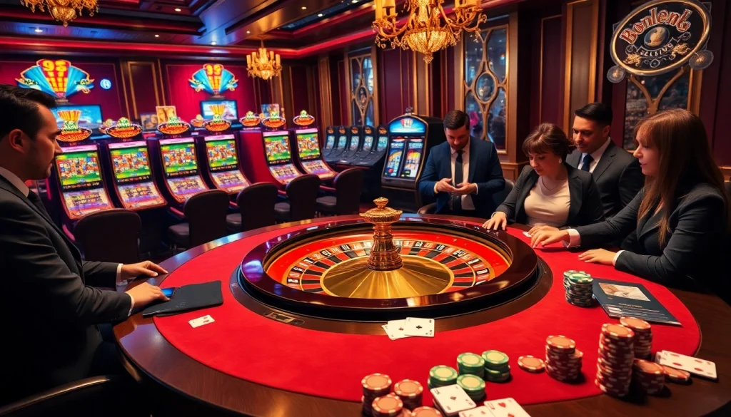 Experience the thrill of gambling at Bongdalu 5 with vibrant roulette and poker action.