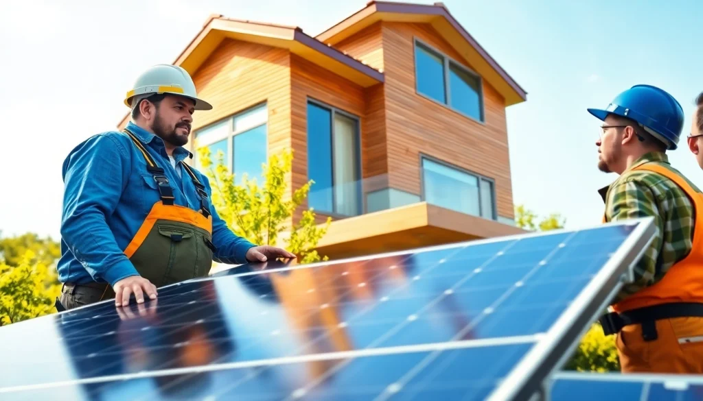 Find expert Solar Installers Near Me efficiently installing solar panels on a residential property.