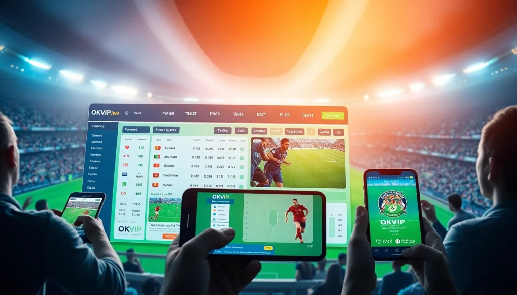 Experience real-time betting excitement on okvipwin.live with live soccer odds and match updates.