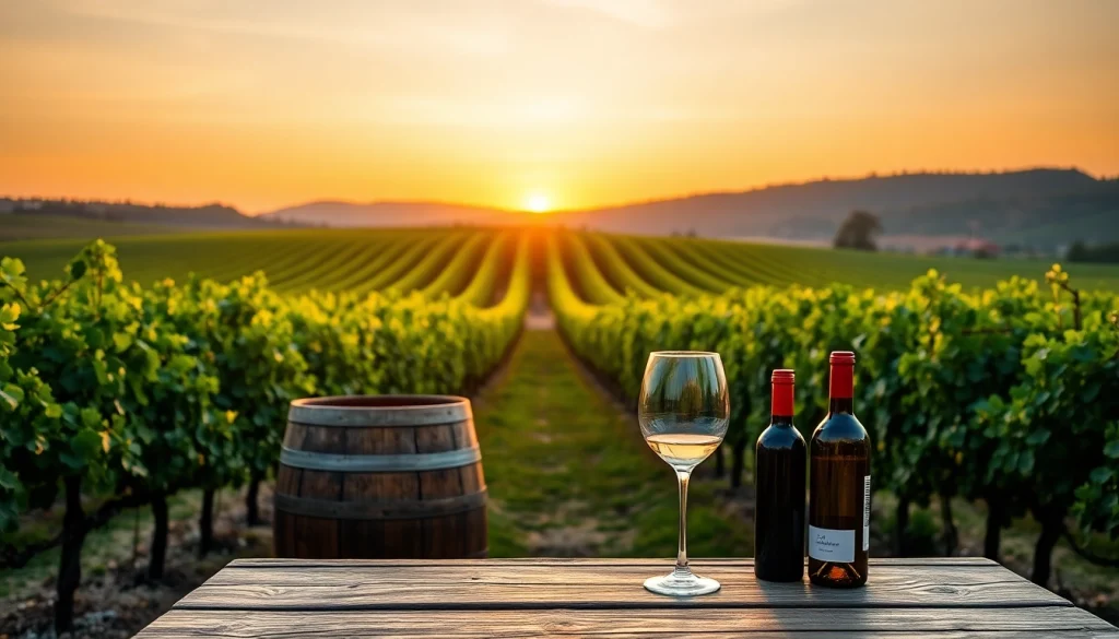 Experience Winery Membership benefits with exclusive wines in a serene vineyard setting.