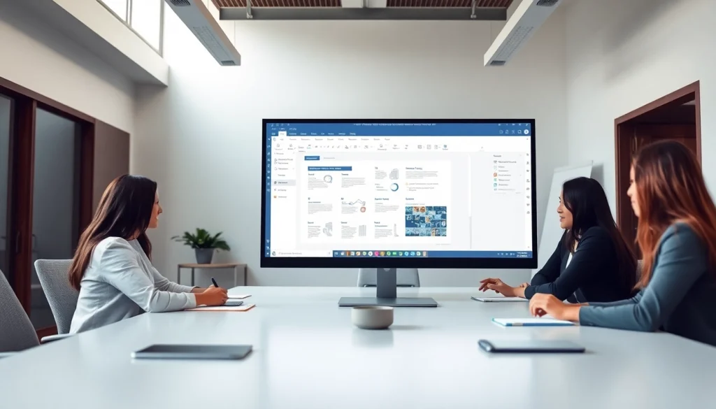 高效工作区，展示 WPS官网 协作工具在现代办公环境中的应用。