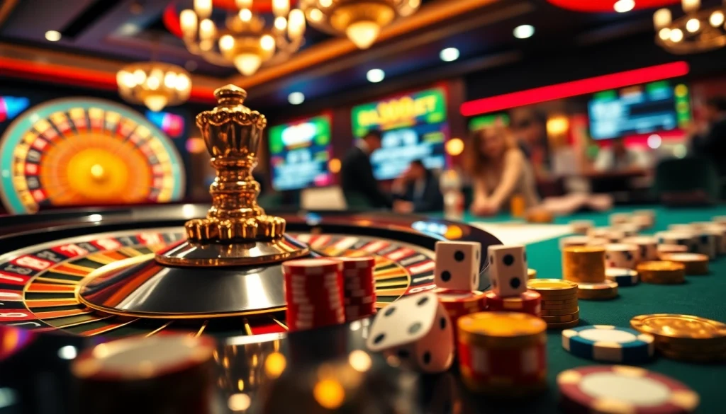 Experience high-stakes gameplay at 388bet with vibrant roulette and poker action.