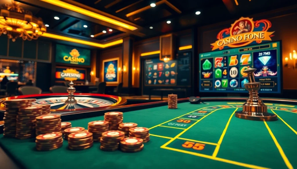 Jouer dans un casino en ligne argent réel avec des machines à sous vibrantes et des actions de roulette.