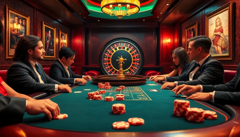 Vivez l'excitation au meilleur casino en ligne 2026 avec des tables de poker de luxe et une roulette palpitante.